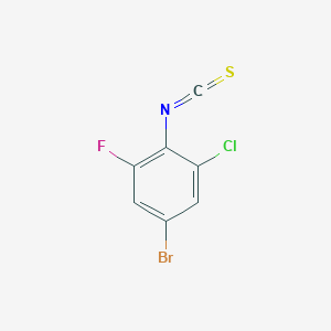 5-Bromo-1-chloro-3-fluoro-2-isothiocyanatobenzene