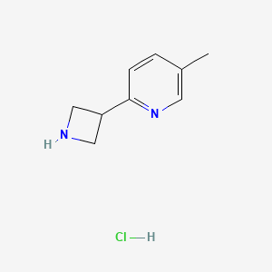 2-(3-Azetidinyl)-5-methylpyridine Hydrochloride