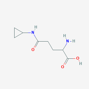 2-Amino-5-(cyclopropylamino)-5-oxopentanoic acid