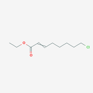 molecular formula C10H17ClO2 B13707589 Ethyl (E)-8-Chloro-2-octenoate 