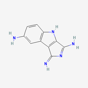 1,7-Diamino-3-imino-3,4-dihydropyrrolo[4,3-B]indole