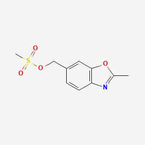 (2-Methyl-6-benzoxazolyl)methyl Methanesulfonate