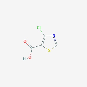 molecular formula C4H2ClNO2S B1370785 4-Chloro-1,3-thiazole-5-carboxylic acid CAS No. 444909-59-5