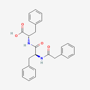 molecular formula C26H26N2O4 B13707869 2-Phenylacetyl-Phe-Phe-OH 