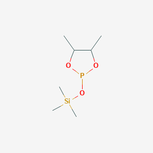 4,5-Dimethyl-2-[(trimethylsilyl)oxy]-1,3,2-dioxaphospholane