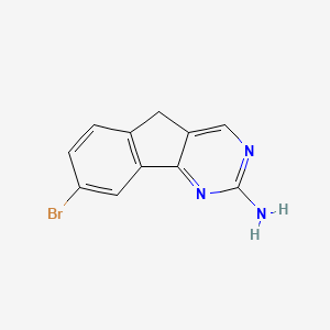 2-Amino-8-bromo-5H-indeno[1,2-d]pyrimidine