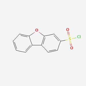 molecular formula C12H7ClO3S B1370798 二苯并[b,d]呋喃-3-磺酰氯 CAS No. 42138-14-7
