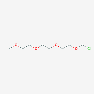 molecular formula C8H17ClO4 B13708003 1-Chloro-2,5,8,11-tetraoxadodecane 