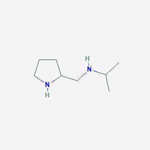 B1370802 Isopropyl-pyrrolidin-2-ylmethyl-amine CAS No. 1093686-48-6