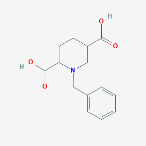 molecular formula C14H17NO4 B13708082 1-Benzylpiperidine-2,5-dicarboxylic Acid 