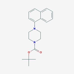 1-Piperazinecarboxylic acid, 4-(1-naphthalenyl)-, 1,1-dimethylethyl ester