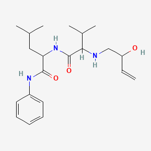 (R,S)-N-1-(2-Hydroxy-3-butenyl)-L-valinyl-L-leucinyl Anilide