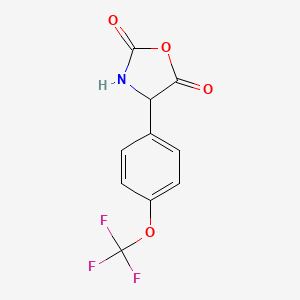 4-[4-(Trifluoromethoxy)phenyl]oxazolidine-2,5-dione