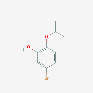 molecular formula C9H11BrO2 B13708203 5-Bromo-2-isopropoxyphenol 