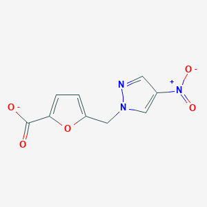 5-[(4-Nitropyrazol-1-yl)methyl]furan-2-carboxylate