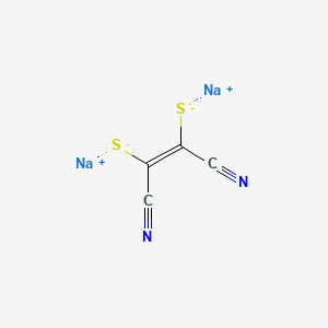 molecular formula C4N2Na2S2 B13708254 Dimercaptomaleonitrile disodium salt hydrate 