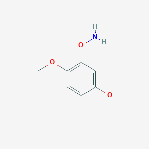 molecular formula C8H11NO3 B13708284 O-(2,5-Dimethoxyphenyl)hydroxylamine 