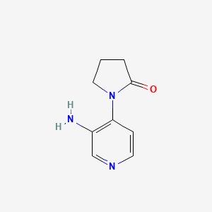 1-(3-Amino-4-pyridyl)-2-pyrrolidinone