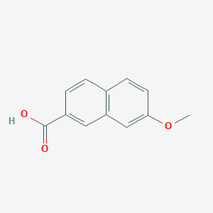 molecular formula C12H10O3 B1370830 7-甲氧基-2-萘甲酸 CAS No. 5043-07-2