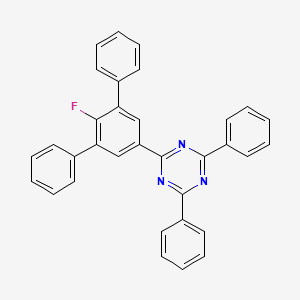 2-(4-fluoro-3,5-diphenylphenyl)-4,6-diphenyl-1,3,5-triazine