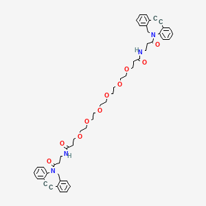 molecular formula C52H58N4O10 B13708326 Dbco-peg6-dbco 