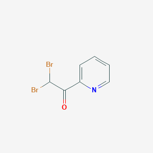 2,2-Dibromo-1-pyridin-2-ylethanone