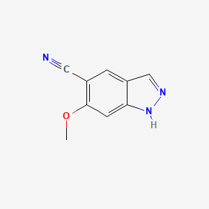 6-Methoxy-1H-indazole-5-carbonitrile