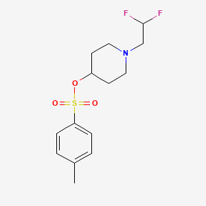 1-(2,2-Difluoroethyl)-4-piperidyl 4-Methylbenzenesulfonate