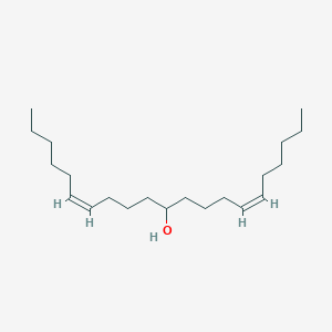 molecular formula C21H40O B13708499 (6Z,15Z)-henicosa-6,15-dien-11-ol 