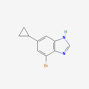 4-Bromo-6-cyclopropylbenzimidazole