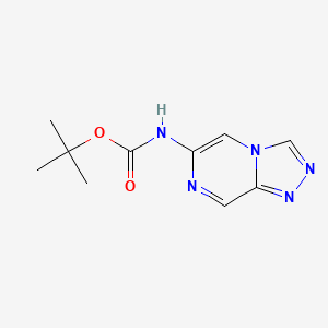 tert-butyl N-([1,2,4]triazolo[4,3-a]pyrazin-6-yl)carbamate