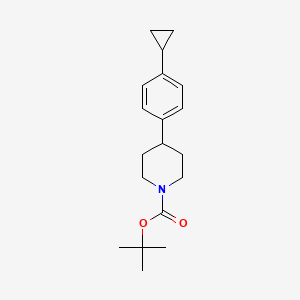 1-Boc-4-(4-cyclopropylphenyl)piperidine