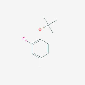 1-(tert-Butoxy)-2-fluoro-4-methylbenzene