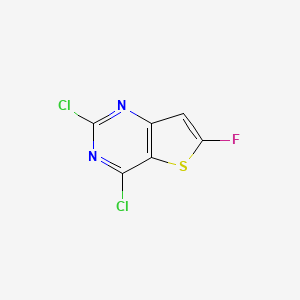 2,4-Dichloro-6-fluorothieno[3,2-d]pyrimidine