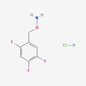 molecular formula C7H7ClF3NO B13708742 O-(2,4,5-Trifluorobenzyl)hydroxylamine Hydrochloride 