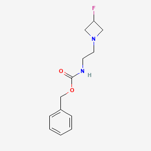 N-Cbz-2-(3-fluoro-1-azetidinyl)ethanamine