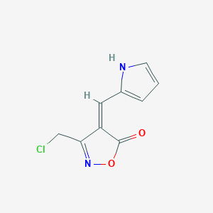 4-((1H-Pyrrol-2-yl)methylene)-3-(chloromethyl)isoxazol-5(4H)-one