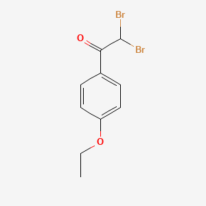 2,2-Dibromo-1-(4-ethoxyphenyl)ethanone