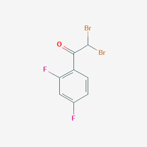 2,2-Dibromo-2',4'-difluoro-acetophenone