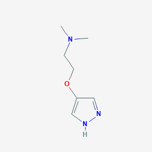 2-[(4-Pyrazolyl)oxy]-N,N-dimethylethanamine