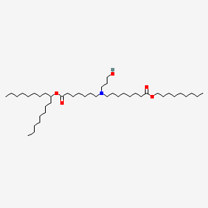 Nonyl 8-((7-(heptadecan-9-yloxy)-7-oxoheptyl)(3-hydroxypropyl)amino)octanoate