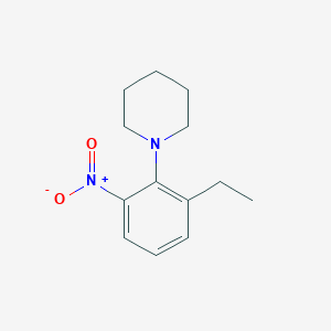 1-(2-Ethyl-6-nitrophenyl)piperidine