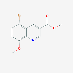 Methyl 5-Bromo-8-methoxyquinoline-3-carboxylate