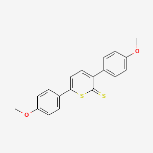 3,6-Bis(4-methoxyphenyl)-2h-thiopyran-2-thione