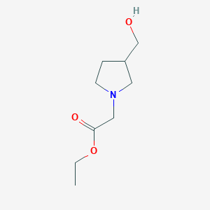 Ethyl (R)-2-[3-(Hydroxymethyl)-1-pyrrolidinyl]acetate