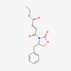 Ethyl (S,E)-4-(4-Benzyl-2-oxo-3-oxazolidinyl)-4-oxo-2-butenoate