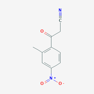 3-(2-Methyl-4-nitrophenyl)-3-oxopropanenitrile