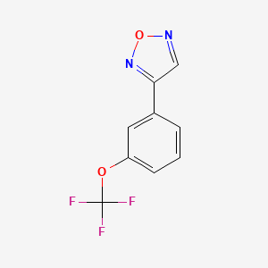 3-[3-(Trifluoromethoxy)phenyl]-1,2,5-oxadiazole