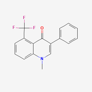 1-Methyl-3-phenyl-5-trifluoromethyl-1H-quinolin-4-one