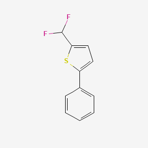 2-(Difluoromethyl)-5-phenylthiophene